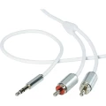 SpeaKa Professional-Činč/JACK audio priključni kabel [2x činč utikač - 1x JACK u slika