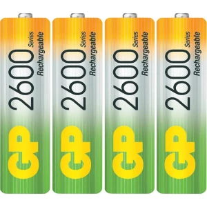 Mignon akumulatorska baterija (AA) NiMH GP Batteries HR06 2600 mAh 1.2 V, 4 kom. slika