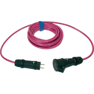 Strujni produžni kabel SIROX [ gumeni šuko utikač - gumena šuko utičnica] 16 A, slika