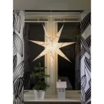 Dekoracija za prozor Zvijezda štedna svjetiljka Konstsmide 2985-270 bijela, crna