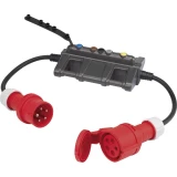 Mjerni adapter [ CEE-utikač - CEE-spojka] VOLTCRAFT DLA-3L 16