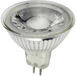LED (jednobojna) 45 mm LightMe 12 V GU5.3 5 W = 35 W toplo-bijela KEU: A+ reflek slika