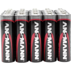 Mignon (AA) baterija LR06 Red-Line Ansmann alkalno-manganska 1.5 V 20 komada slika