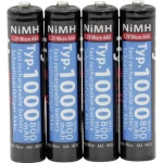 Mikro (AAA) NiMh baterija HR03 HyCell 1000 mAh 1.2 V 4 komada