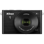 Sistemski fotoaparat 1J4 Nikon 18.4 mil. piksela crna WiFi