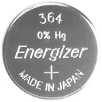Gumbasta baterija 364 Energizer srebro-oksidna SR60 23 mAh 1.55 V 1 komad