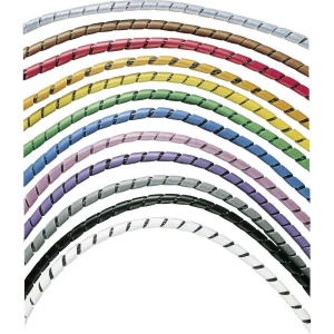 Spiralna cijev za kablove Panduit promjer snopa: 4.8 - 50.4 mm prirodna boja T25 slika