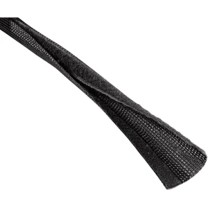 Omot za kablove od tkanine Flexwrap Hama (D x Š) 180 cm x 8 cm crna 00020597 1 k slika