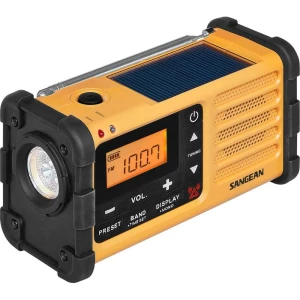 Radio za vanjski prostor Sangean MMR-88 UKV, SV, crna, žuta slika