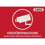 Naljepnica upozorenja Video nadzor ABUS sa ABUS Logo 148 x 105 mm AU1420