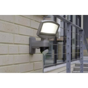 Solarna vanjska zidna svjetiljka sa alarmom pokreta 3.2 W hladno-bijela ECO-Ligh slika