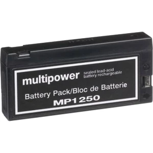 Olovni akumulator 12 V 2 Ah multipower MP1250 B20113MP olovo (AGM) (Š x V x DB) slika