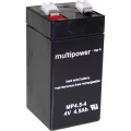 Olovni akumulator 4.5 Ah multipower MP4,5-4 A960445 olovo (AGM) (Š x V x DB) 48 slika