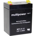 Olovni akumulator 12 V 2.9 Ah multipower MP2,9-12 A97275 olovo (AGM) (Š x V x DB slika
