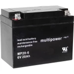 Olovni akumulator 6 V 20 Ah multipower MP20-6 A9621 olovo (AGM) (Š x V x DB) 157