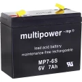 Olovni akumulator 7 Ah multipower MP7-6S 300402 olovo (AGM) (Š x V x DB) 116 x 9 slika