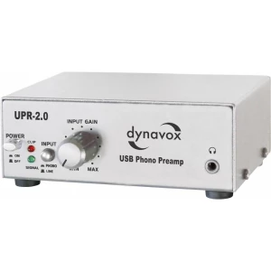USB fono predpojačalo UPR-2.0 Dynavox srebrna slika