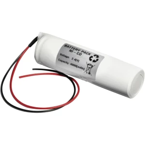 Emmerich akumulator za hitno svijetlo 4000 mAh sa kabelom 2.4 V 24D4000S D 4000, slika