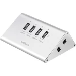 4-portni USB 2.0 hub UA0224 LogiLink srebrna