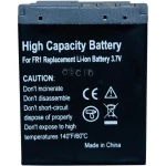 Baterija za kameru Conrad energy 3.6 V 1000 mAh zamjenjuje originalnu bateriju NP-FR1