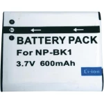 Baterija za kameru Conrad energy 3.6 V 600 mAh zamjenjuje originalnu bateriju NP-BK1