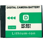 Baterija za kameru Conrad energy 3.6 V 650 mAh zamjenjuje originalnu bateriju NP-BD1, NP-FD1