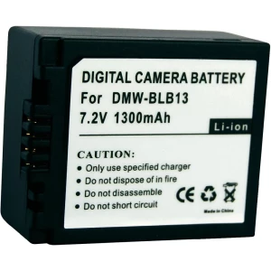 Baterija za kameru Conrad energy 7.2 V 1000 mAh zamjenjuje originalnu bateriju BLB13 slika