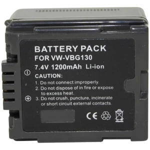 Baterija za kameru Conrad energy 7.2 V 1000 mAh zamjenjuje originalnu bateriju VWVBG130 slika