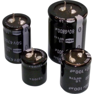 Elektrolitski kondenzator, snap-in 10000 µF 25 V 20 % (promjer x V) 22 mm x 40 mm SLG109M025S1A5Q40K 1 kom. slika
