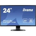 LED monitor 59.9 cm (23.6 cola) Iiyama X2481HS-B1 KEU: B 1920 x 1080 piknjica 6 ms VGA, DVI, HDMI™ VA LED slika