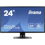 LED monitor 59.9 cm (23.6 cola) Iiyama X2481HS-B1 KEU: B 1920 x 1080 piknjica 6 ms VGA, DVI, HDMI™ VA LED