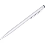 LogiLink® Touch Pen sa integriranom kemijskom olovkom, srebrne boje