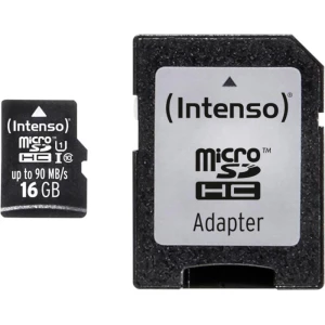 microSDHC-kartica 16 GB Intenso Professional Class 10, UHS-I uklj. SD-adapter slika