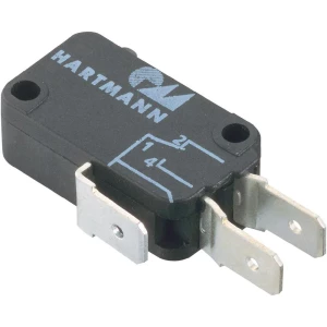 Mikroprekidač 04G01B01X01A Hartmann 250 V/AC 16 A 1 x Uključi/(Isključi), pritisni, 1 kom. slika