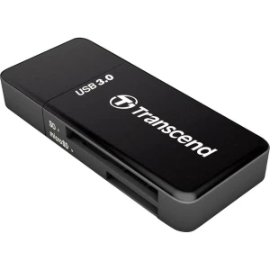 Vanjski čitač memorijskih kartica USB 3.0 Transcend RDF5 crne boje slika