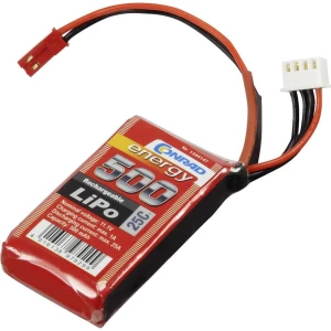 Modellbau-akumulatorski paket (LiPo) 11.1 V 500 mAh 25 C Conrad energy Stick BEC slika