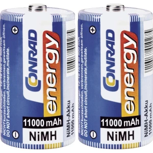 Mono (D) akumulator NiMH Conrad energy HR20 11000 mAh 1.2 V 2 kom. slika