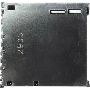 Okvir za SD, MMC kartice FPS009-2903-0 Yamaichi broj kontakata: 9, pritisak, pritisak, uklj. prekidač, 1 kom. slika