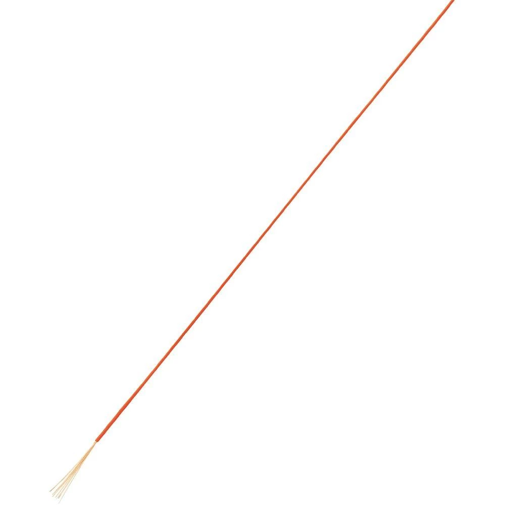 Prepleteni vod LiFY 93030c177 Conrad 1 x 0.25 mm crvena 100 m slika