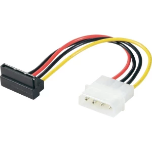 Renkforce adapter napajanja [1x IDE strujni utikač 4-pol. - 1x SATA strujna utičnica 15-pol.] 0.15 m crna, crvena, žuta Renkforc slika