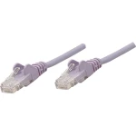 RJ45 mrežni priključni kabel CAT 5e F/UTP [1x RJ45-utikač - 1x RJ45-utikač] 10 m lila, Intellinet