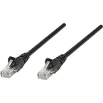 RJ45 mrežni priključni kabel CAT 5e SF/UTP [1x RJ45-utikač - 1x RJ45-utikač] 2 m crni, Intellinet