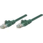 RJ45 mrežni priključni kabel CAT 5e SF/UTP [1x RJ45-utikač - 1x RJ45-utikač] 20 m zeleni, Intellinet