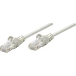 RJ45 mrežni priključni kabel CAT 5e U/UTP [1x RJ45-utikač - 1x RJ45-utikač] 1 m sivi, Intellinet