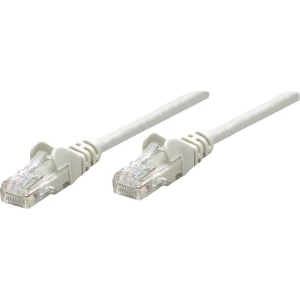 RJ45 mrežni priključni kabel CAT 5e U/UTP [1x RJ45-utikač - 1x RJ45-utikač] 1 m sivi, Intellinet slika