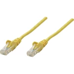 RJ45 mrežni priključni kabel CAT 5e U/UTP [1x RJ45-utikač - 1x RJ45-utikač] 15 m žuti, Intellinet