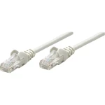 RJ45 mrežni priključni kabel CAT 5e U/UTP [1x RJ45-utikač - 1x RJ45-utikač] 2 m sivi, Intellinet