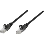 RJ45 mrežni priključni kabel CAT 5e U/UTP [1x RJ45-utikač - 1x RJ45-utikač] 20 m crni, Intellinet