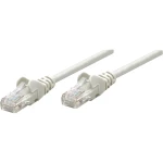 RJ45 mrežni priključni kabel CAT 5e U/UTP [1x RJ45-utikač - 1x RJ45-utikač] 20 m sivi, Intellinet