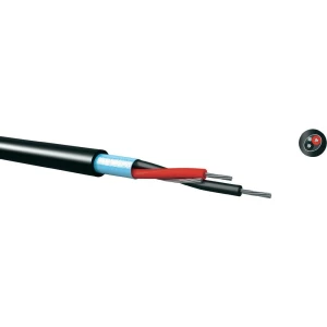 Kabel za elektroinstalacije LiY 2 x 0.22 mm crne boje Kabeltronik 790202209 S 700 m slika